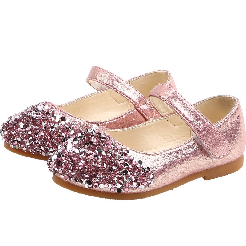 Spring New Children Shoes Girls Princess Shoes Gli...