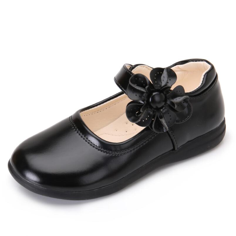 Girls Leather Shoes for Children Wedding Dress Pri...