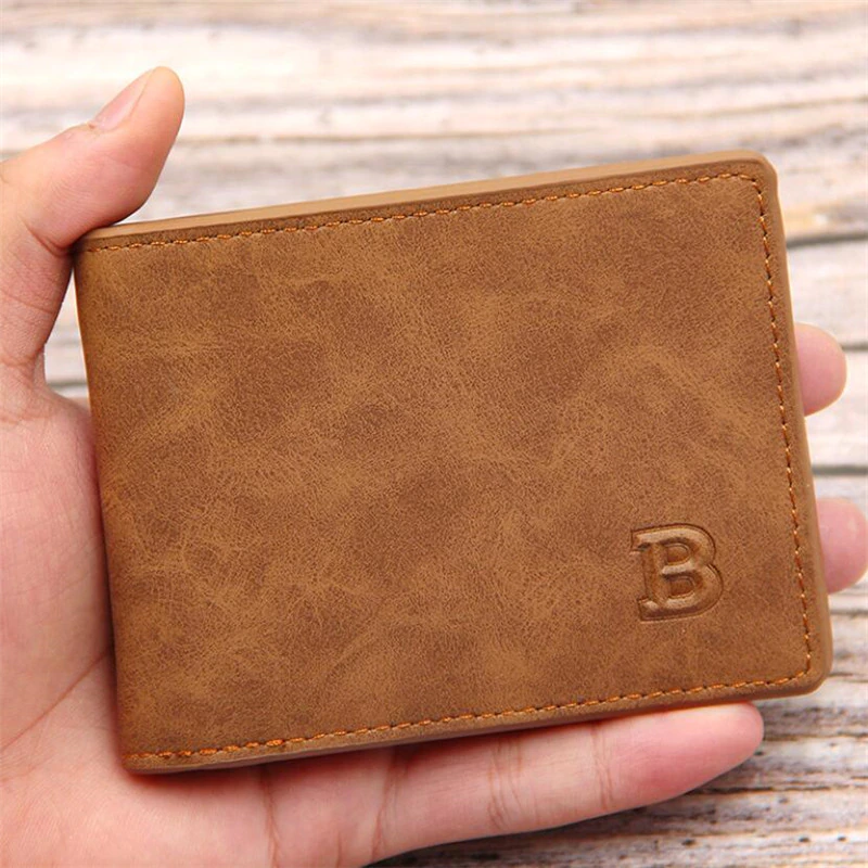 High-end Men's Business Wallet: Fashionable Mini  ...