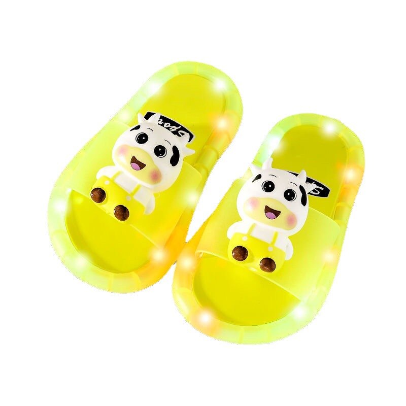 Children Luminous Slippers Led Light Baby Animals ...