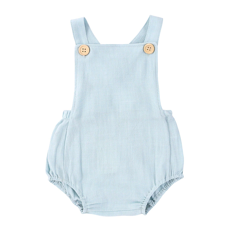 Summer Newborn Infant Romper Cotton Sleeveless Baby Boys Girls Romper Onepiece Fashion Baby Clothing