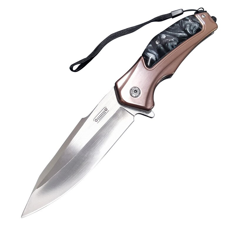 Outdoor self-defense camping knife high hardness knife folding knife Swiss army knife household fruit knife