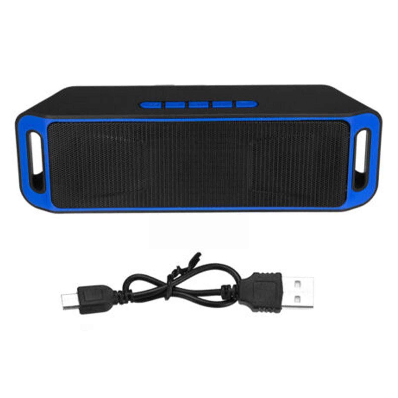 Wireless Bluetooth Speaker Waterproof Outdoor Stereo USB/TF/FM Radio Mini Portable Bass Boombox Speaker Speaker U Disk