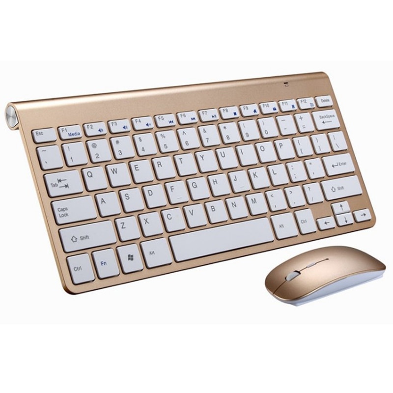 2.4G Wireless Keyboard and Mouse Protable ...