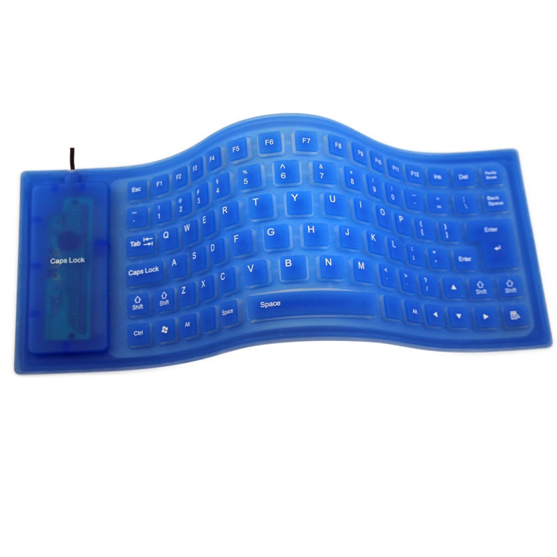 85-key Computer Keyboard Silicone Mute ...