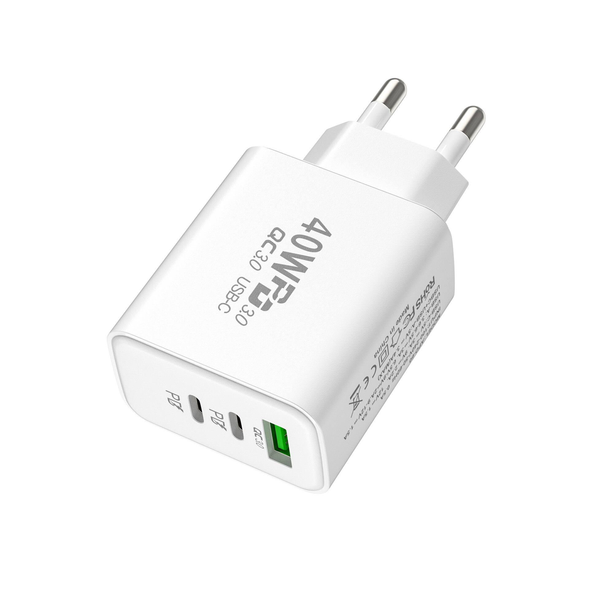 40w PD USB Charger Adapter 3.0 Wall Charger Fast C...