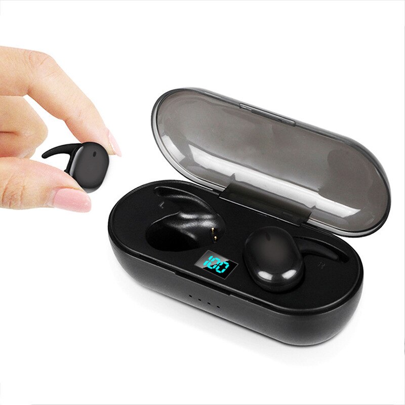 Wireless Headphones Earphones Earbuds 5.0 Noise Canceling Headset Stereo Music In-Ear for Android iOS Smart Phone