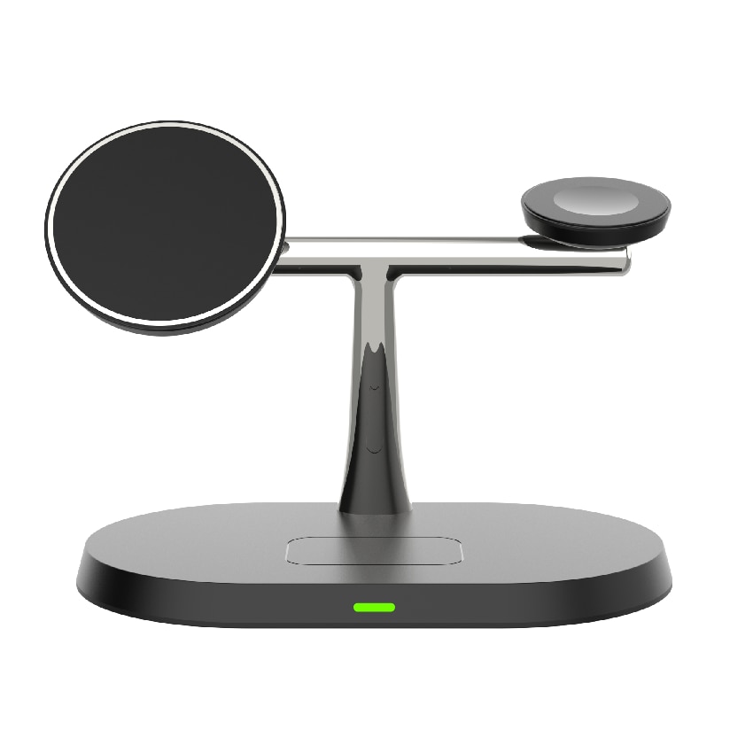 30W 3 in 1 Magnetic Wireless Charger For iPhone 14 13 12 Pro Max Airpods Apple Watch iWatch 8 7 6 Macsafe Fast Qi Charging Stand