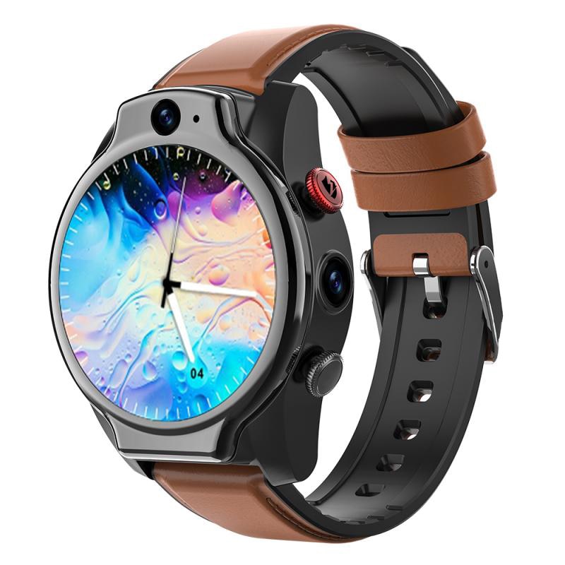 Smart Watch 4g Android Smartwatch Men Sim Card 4g 64g Waterproof Battery Face Id Dual Camera GPS