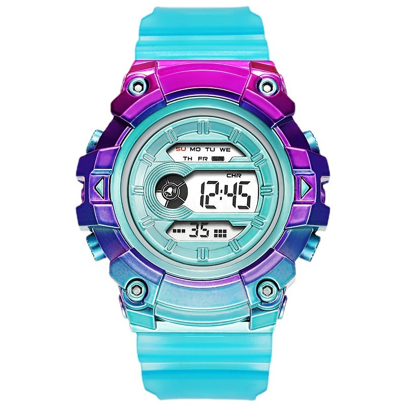 Multi-function Luminous Waterproof Electronic Watch ...