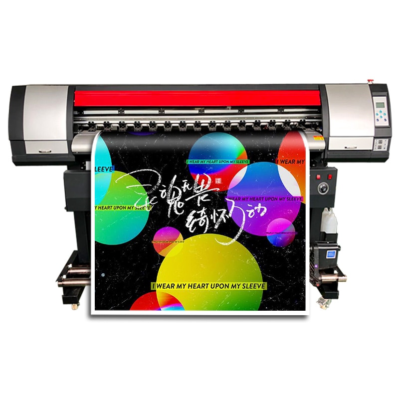 Large Format Printer 1800mm Roll to Roll Single 4720 Printhead 1400 dpi High Resolution Sublimation Printer