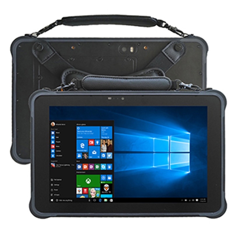 10 Inch Windows10 Rugged Tablet PC Core Intel I7-8500Y 16gb RAM 512gb ROM 4G Network WiFi GPS BT NFC Can Bring 2D Scanner UHF