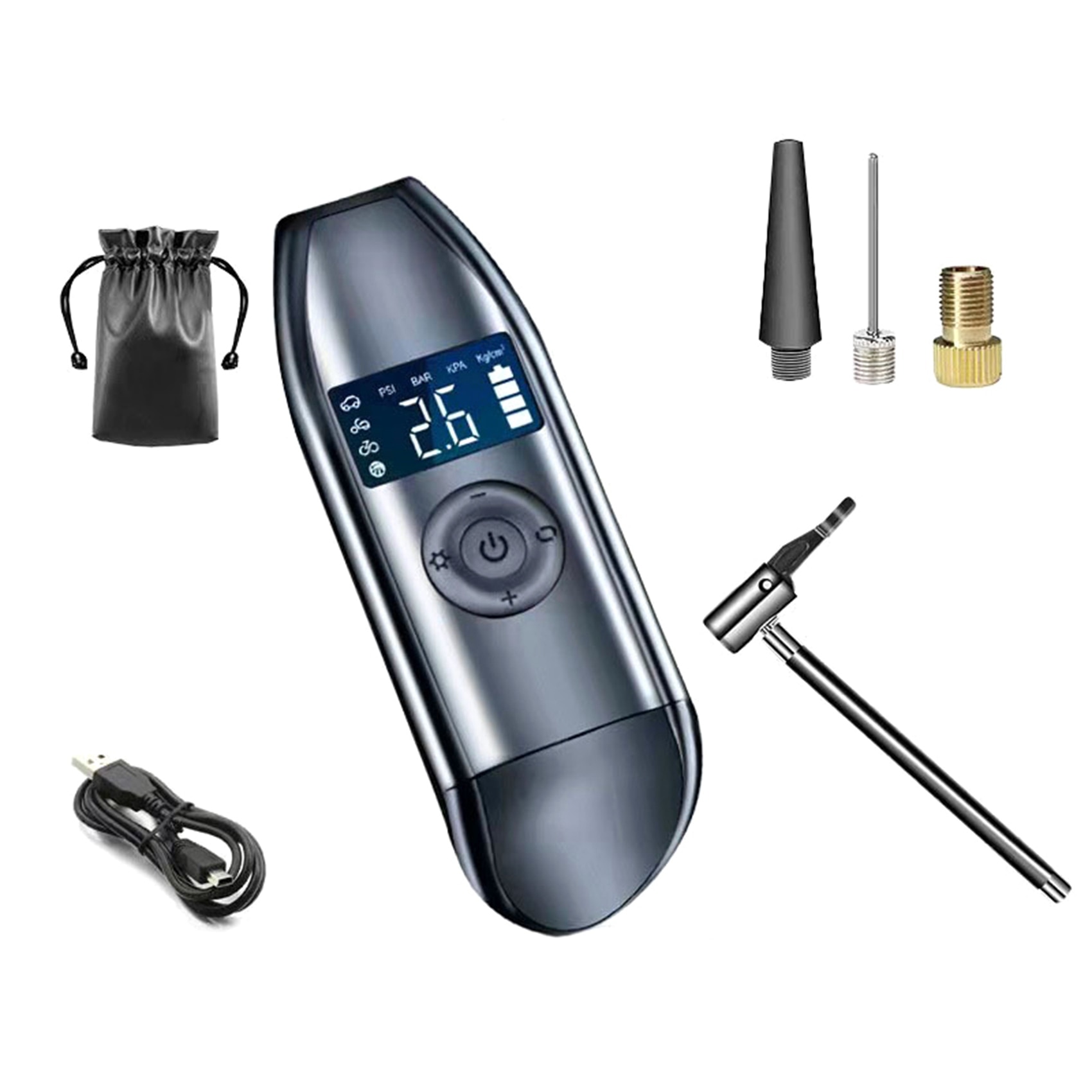 150PSI Rechargeable Air Pump Tire Inflator Cordles...