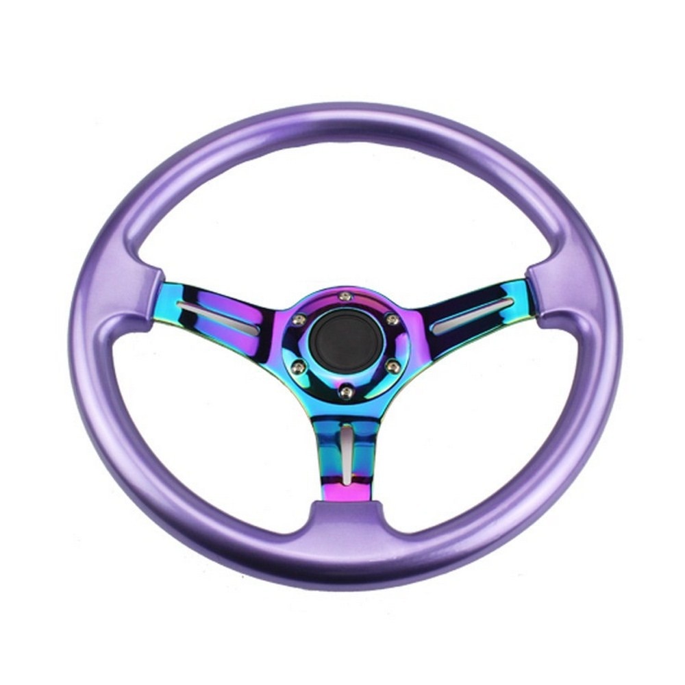 ABS 14 Inch 350MM Universal Car Modified Personality Cool Racing Competition Steering Wheel Drifting Racing Sport Steering Wheel