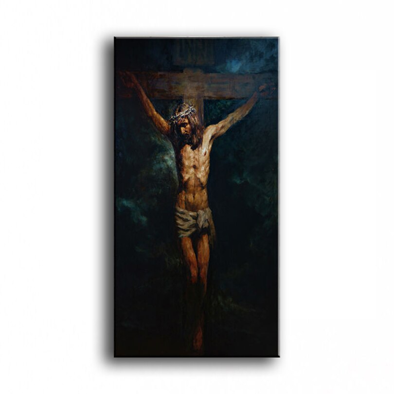 Jesus Christ the oil painting hand-painted Home de...