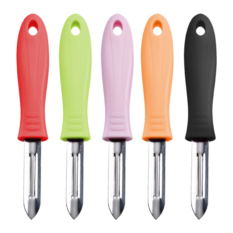 Antislip Fruit Vegetable Potato Peeler Knife Slicer Peel Blade Tool For Kitchen