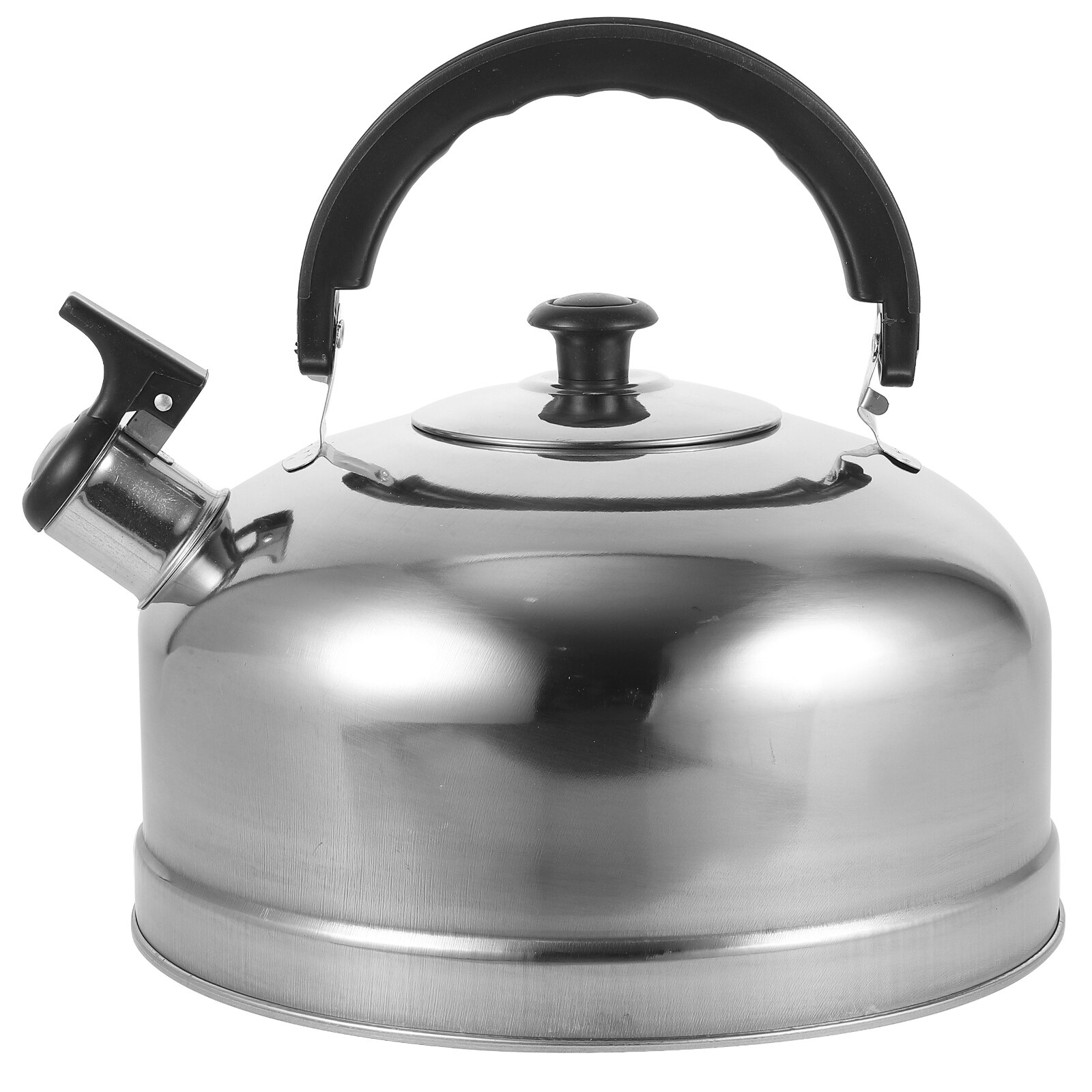 Teapot Whistling Coffee Pot Gas Stove Teakettle Me...