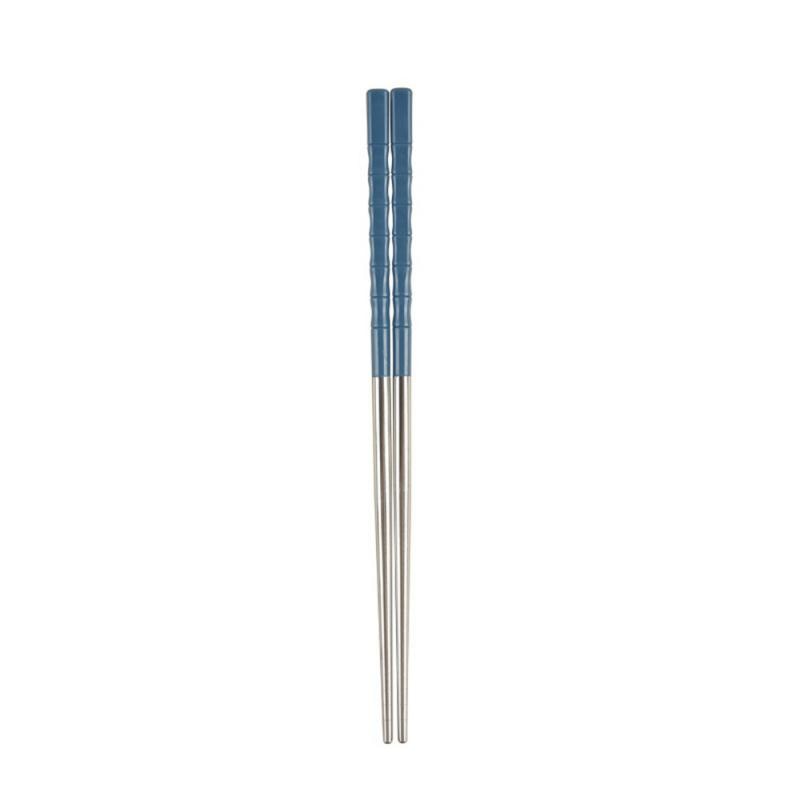 304 Stainless Steel Chopsticks Food Grade Reusable Non-slip Chopsticks Non-slip Food Sticks Tableware Kitchen Tools