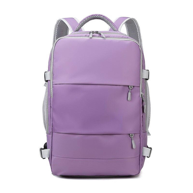 Women Travel Backpack Water Repellent Anti-Theft Stylish Casual Daypack Bag with Luggage Strap & USB Charging Port Backpack