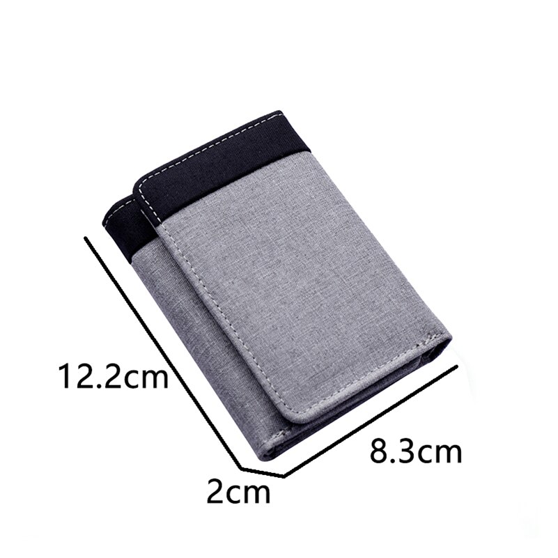 Canvas Wallet Men ID/photo Holders Card Holder Wal...