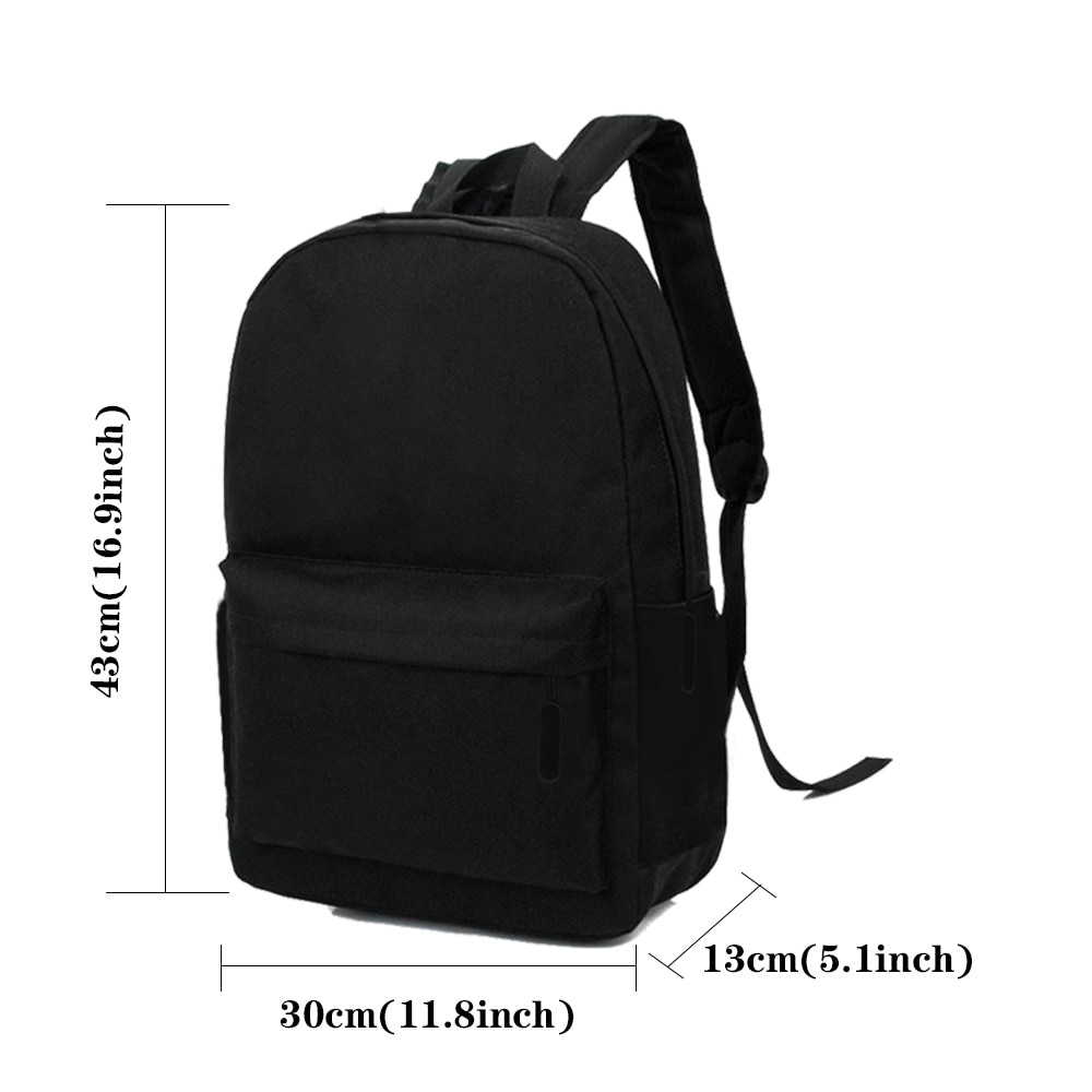 Canvas High School Bag Casual Japan Pattern Printed Men Backpack Lightweight Shoulders Laptop Backpack Unisex Backpack Sport Bag