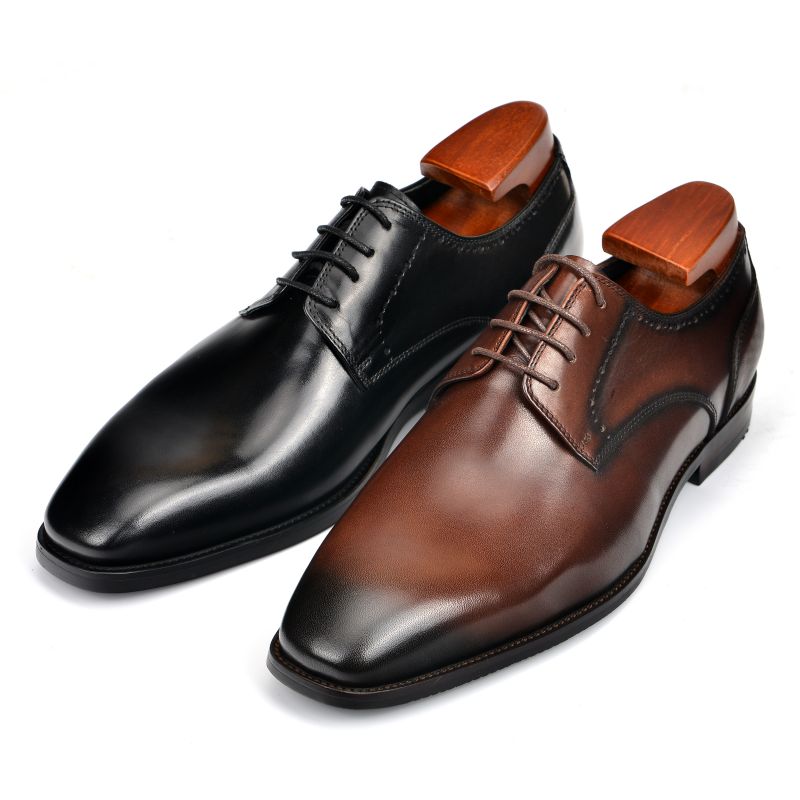 Men Dress Shoes Formal Wedding Shoe Office Business Genuine Leather Shoes for Men Original