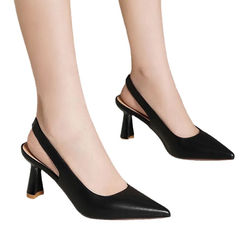 Shoes For Women Basic Women High Heels High Quality Pumps Pointed Toe Solid Female Shoes High Heels