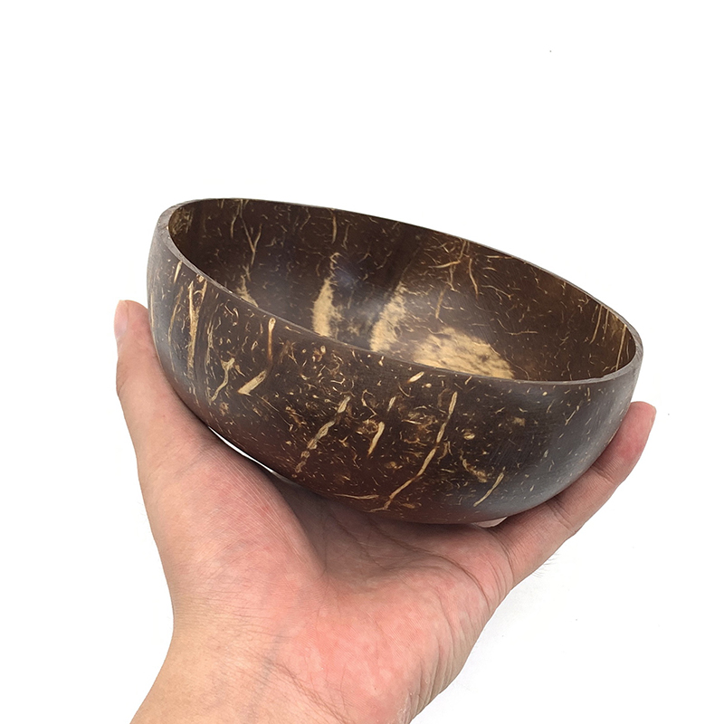 Natural Coconut Bowl Set Handmade Coconut Shell Ta...