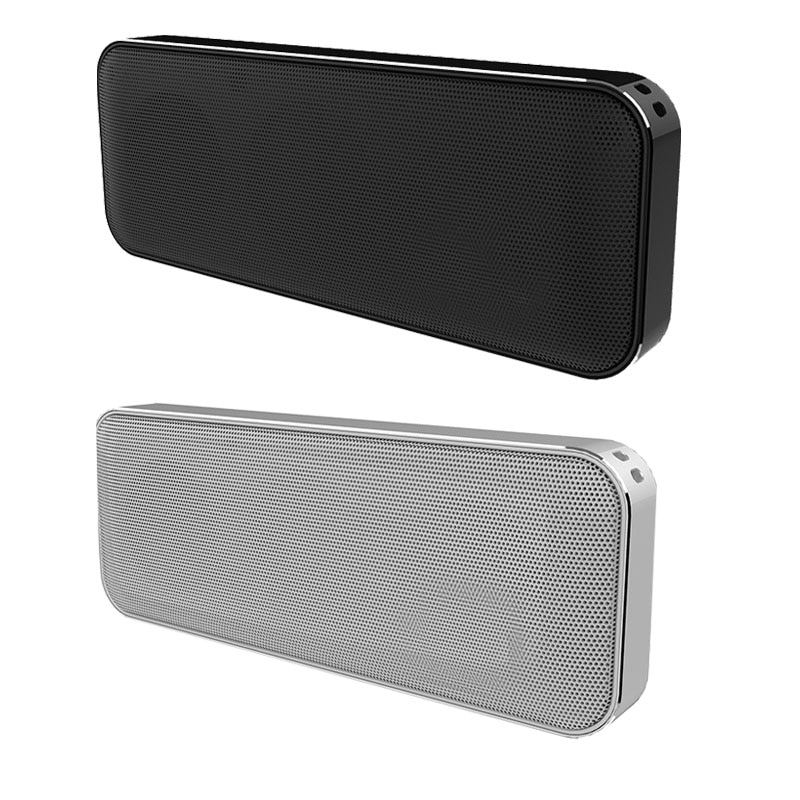 Wireless Mini Bluetooth Speaker Portable Ultra-thin Metal Stereo Speaker With MIC Support Handsfree Outdoor Speaker