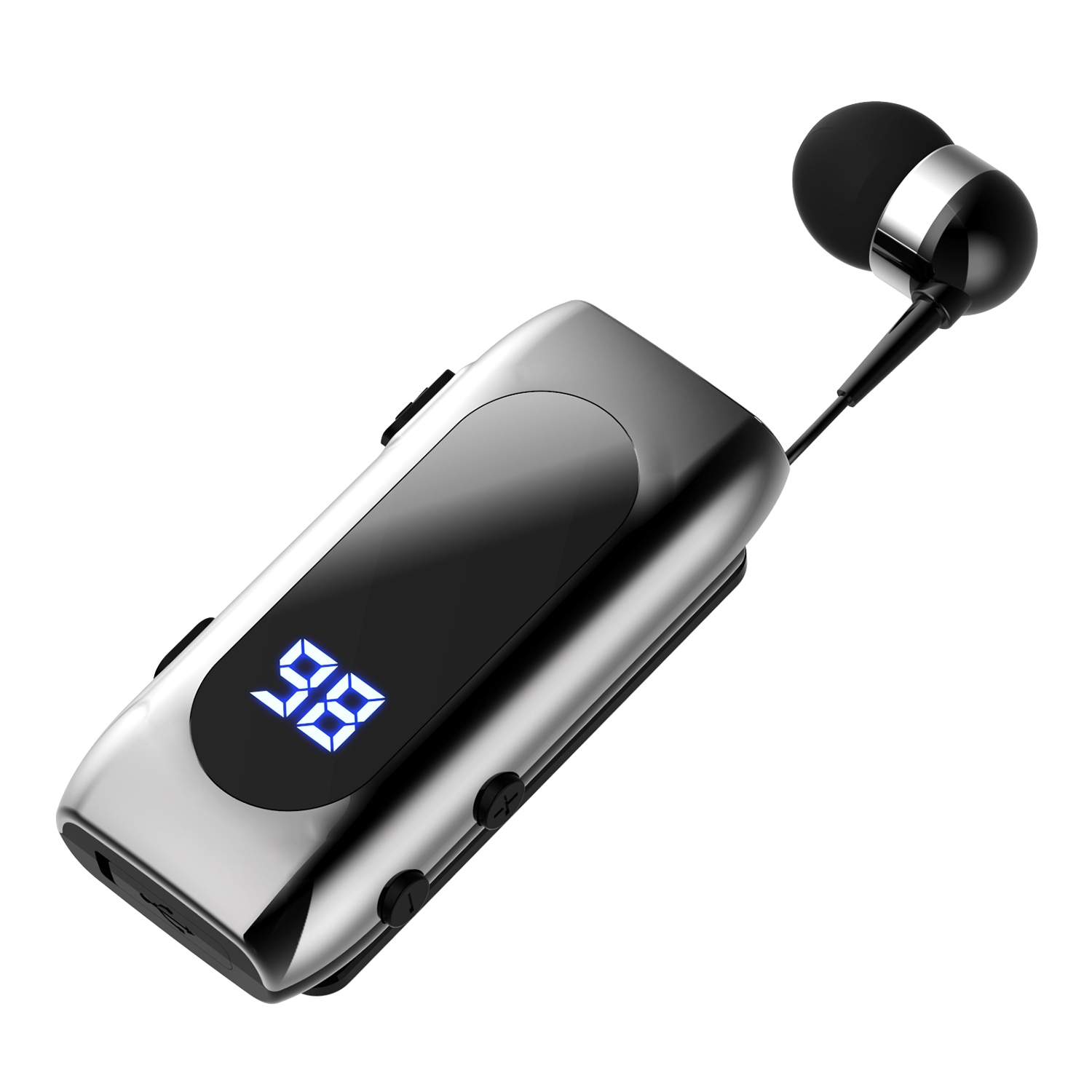 Mini Wireless Bluetooth Headset Call Remind Vibration Sport Clip Driver Auriculares Earphone