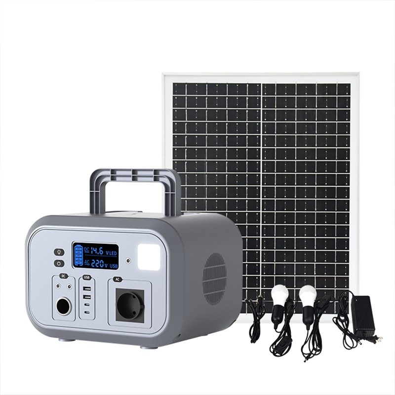 Portable Power Station220V Solar Power Bank Generator BatteryOutdoor Emergency Power Supply Battery Backup For Camping