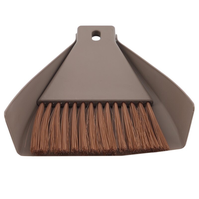 Mini Cleaning Brush Small Broom Dustpans Set Deskt...