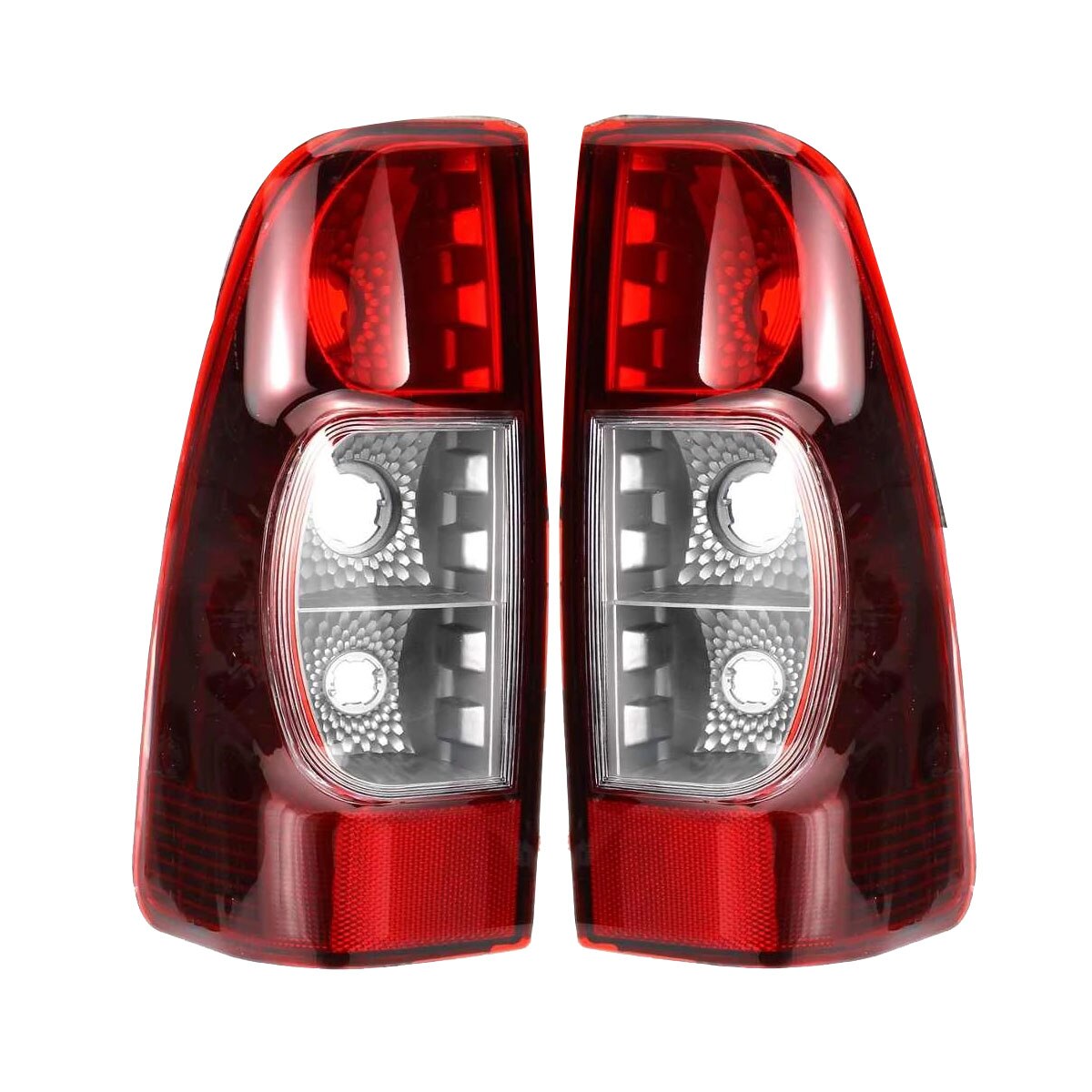 2Pcs Car Rear Taillight Brake Lamp Tail Lamp Without Bulb for DMax Pickup