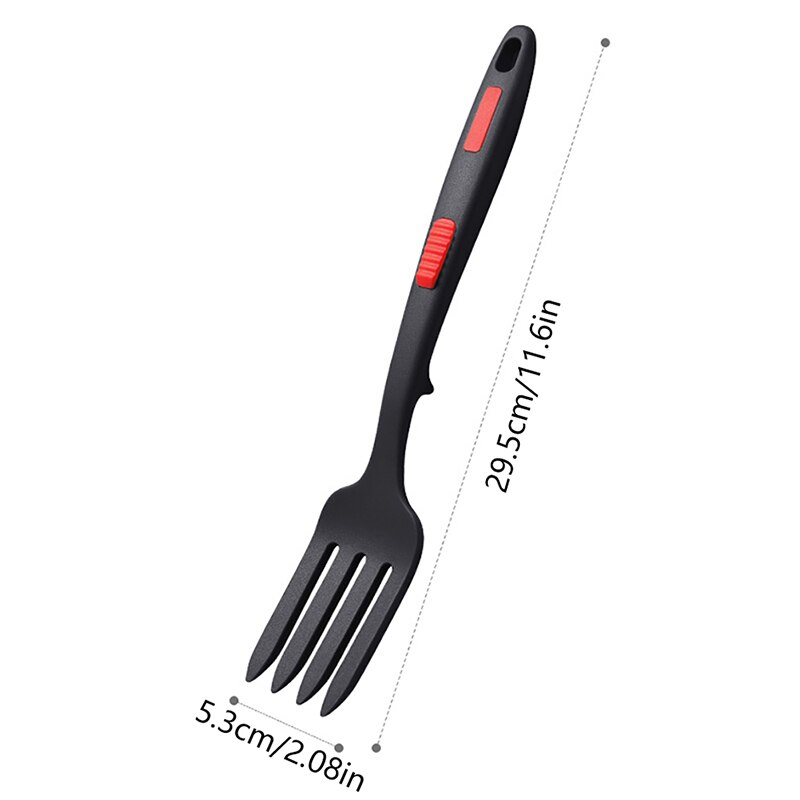 Flexible Cooking Utensils Multi-function Spaghetti Server Silicone Fork Salad Forks Whisking Serving Kitchen Accessories