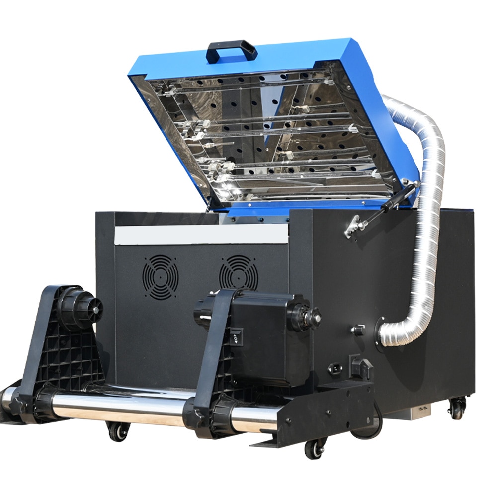 Printer Powder Shaker Machine Automatic Powder Feeding Smoke Filter Dryer Oven For T-shirt Printing Machine