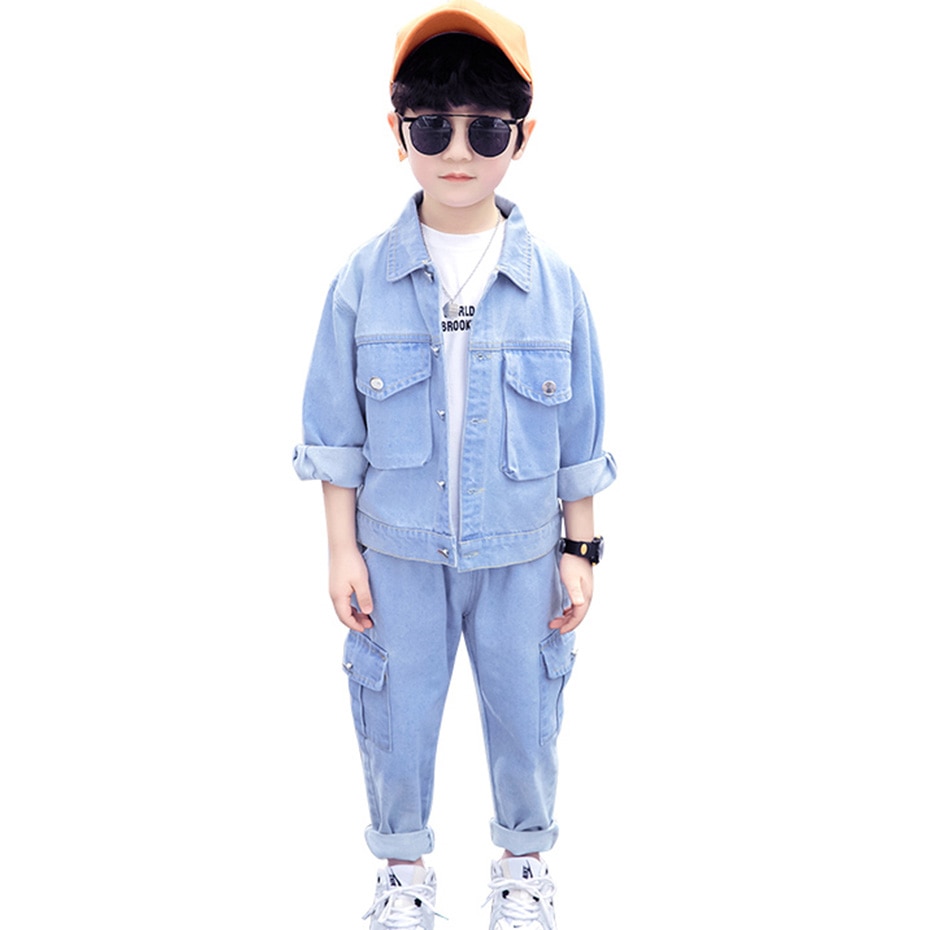 Boys Clothing Jacket + Pants Tracksuits For Boys Casual Style Boy Set Spring Autumn Children Sports Clothes