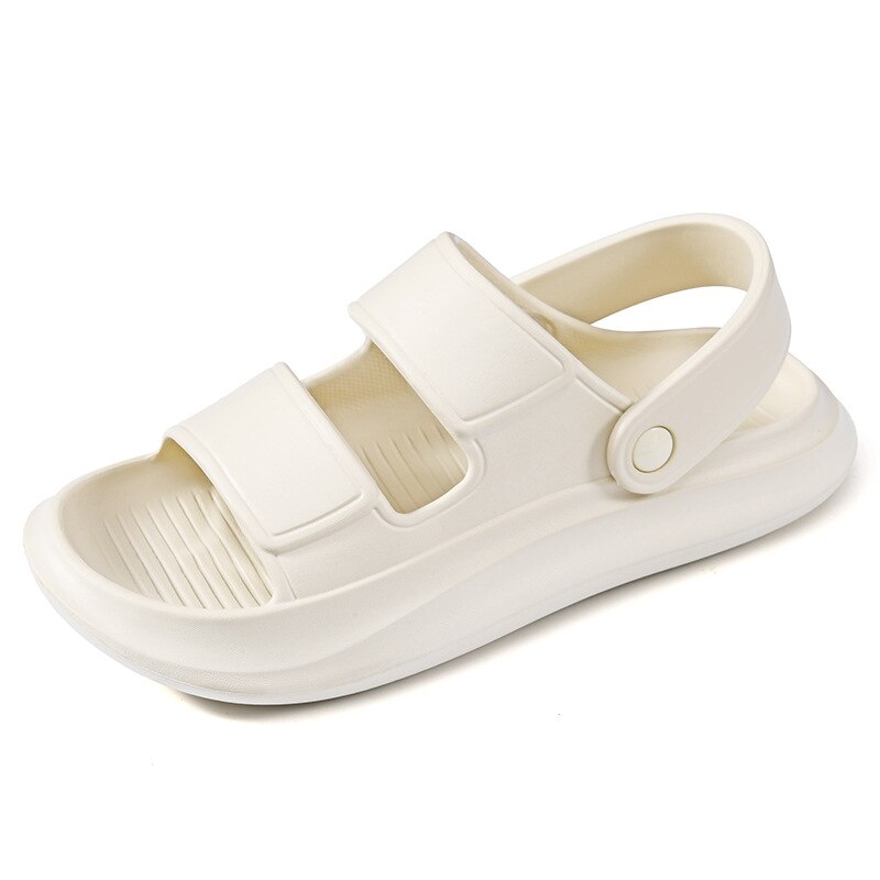 Men EVA Slides Bathroom Shoes Summer Thick Platfor...