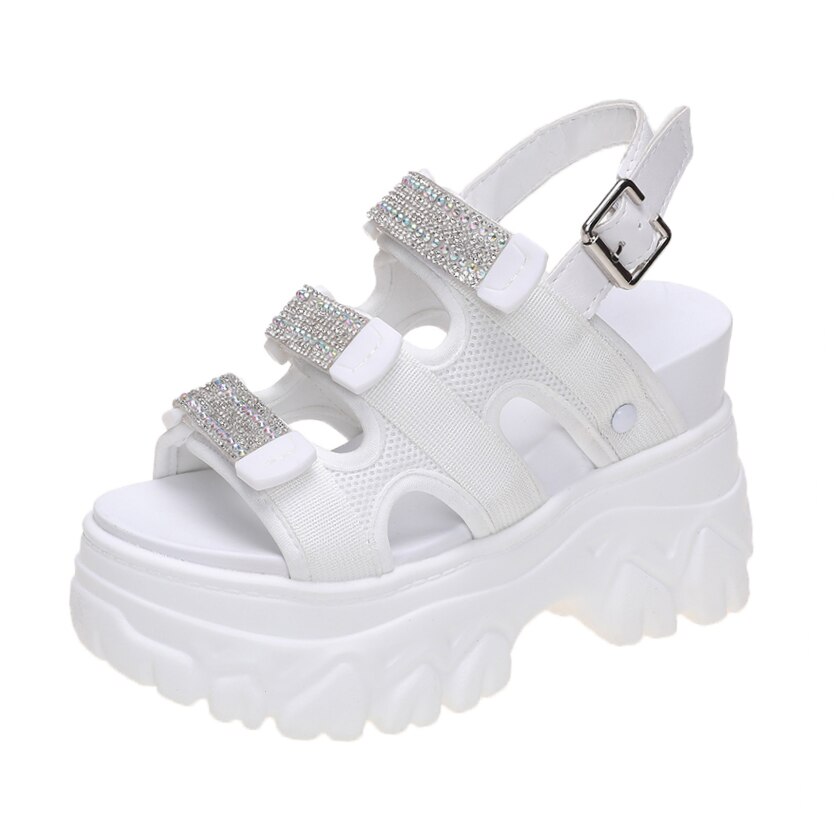 Platform Sandals Women Summer Breathable Wedges 10...