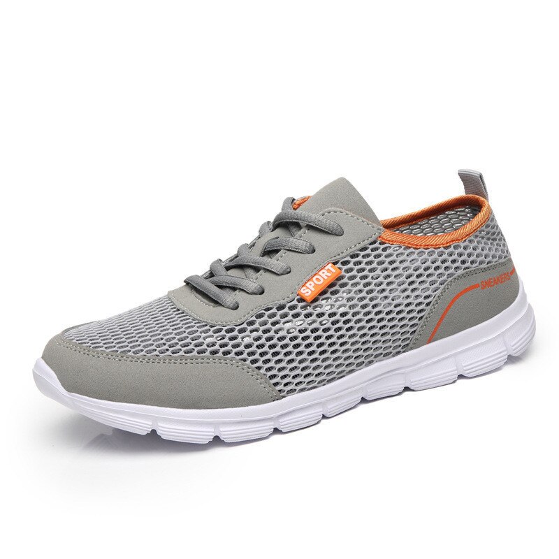 Men Casual Shoes Breathable Outdoor Mesh Light Sne...