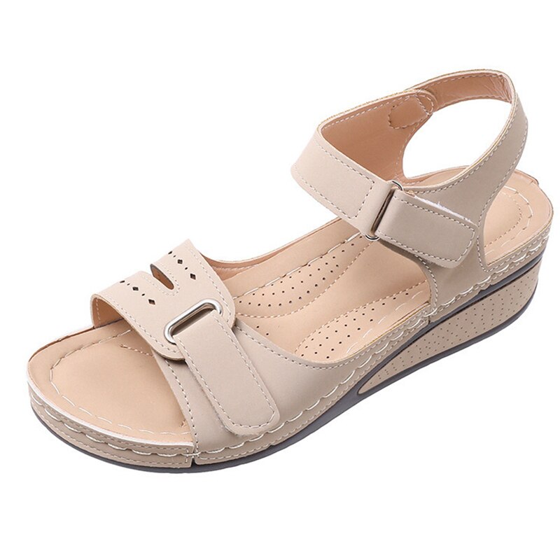 Summer Shoes Women Sandals Open Toe Women's Shoes Lightweight Sandals Ladies Platform Comfortable Outdoor