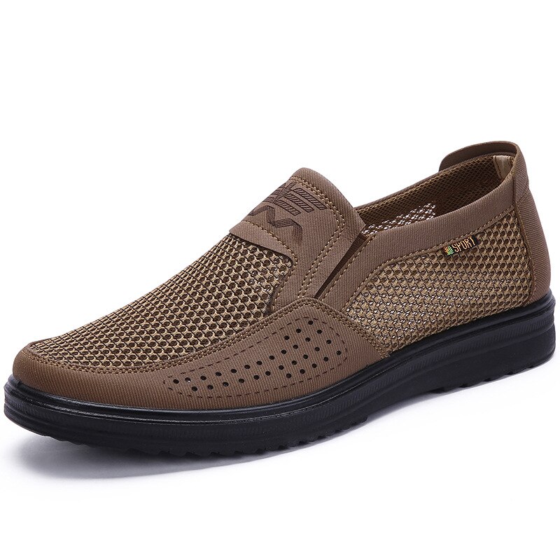 Men's Casual Shoes Men Summer Style Mesh Flats Sho...