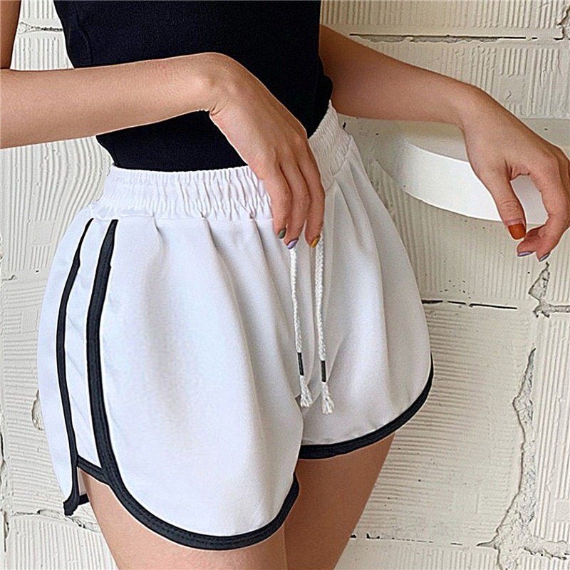 Women Yoga Shorts Summer Sportswear Casual Loose Sports Workout Shorts Breathable Running Cycling Woman Shorts Gym Clothing