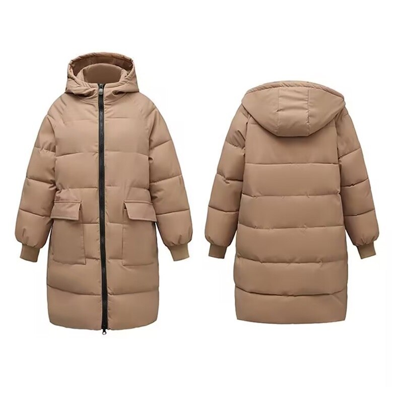 Winter Coat Female Jacket Plus Size Warm Women Hoo...