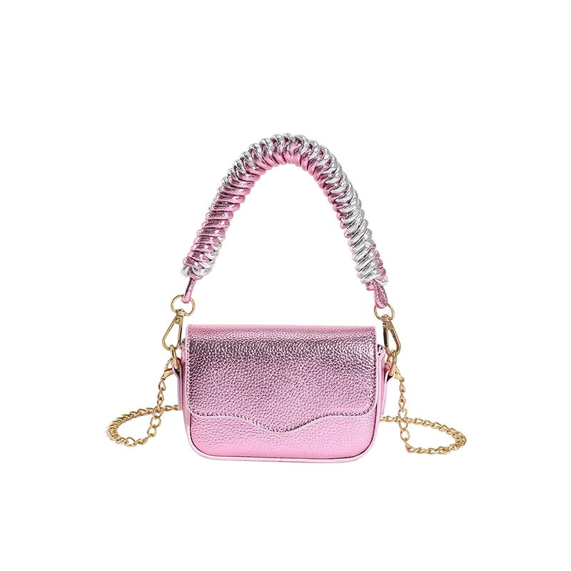 Women Top-Handle Bags Chain Designer Casual Handbag For Girls All-Match Leather Shoulder Bag Underarm Bag