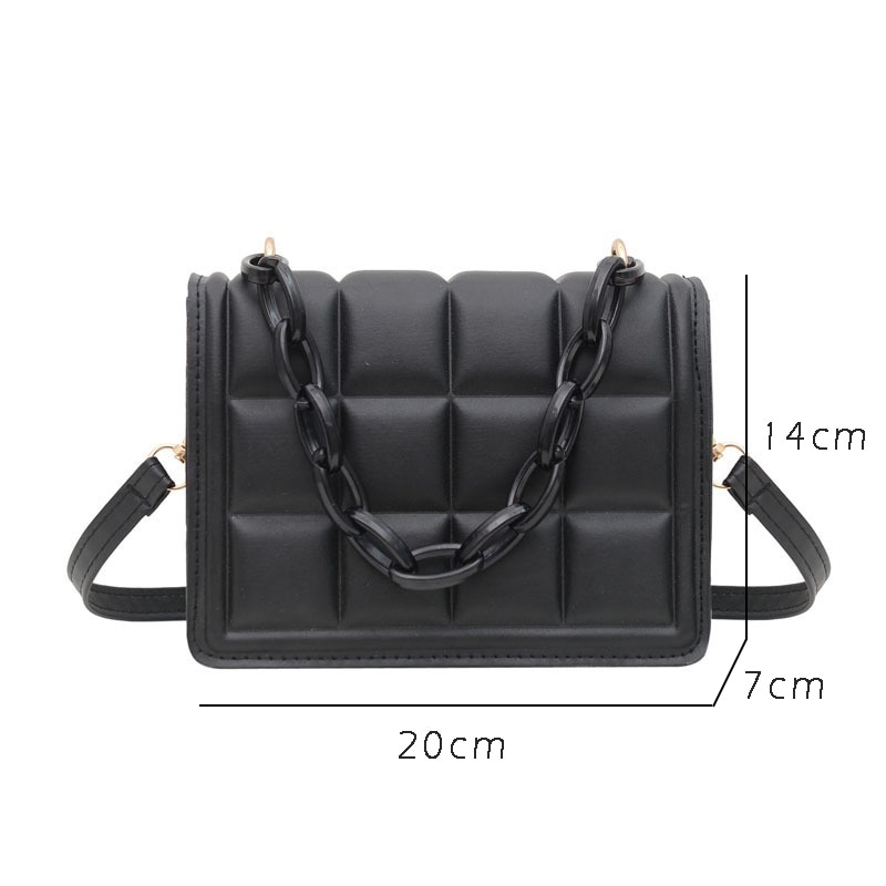Women'S Fashion Bags Crossbody Bag Mini Handbags For Women Purses Small Messenger Bag Square PU Leather Single Shoulder Bag