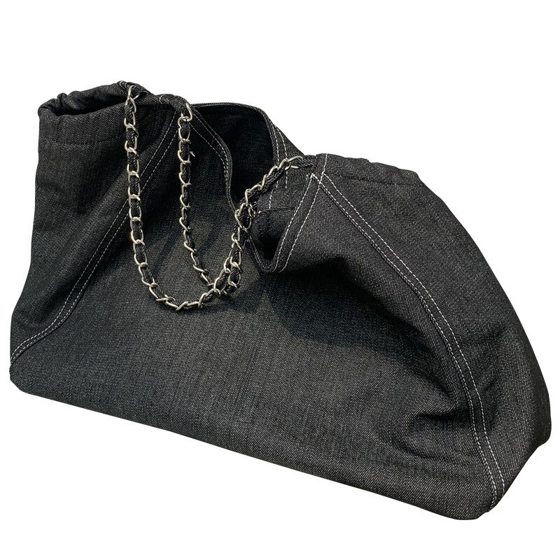 Women Denim Shoulder Bags Crossbody Jean Denim Bag Clutch Handbag With Chain Strap Fashion Bag Travel Bag Designer bag