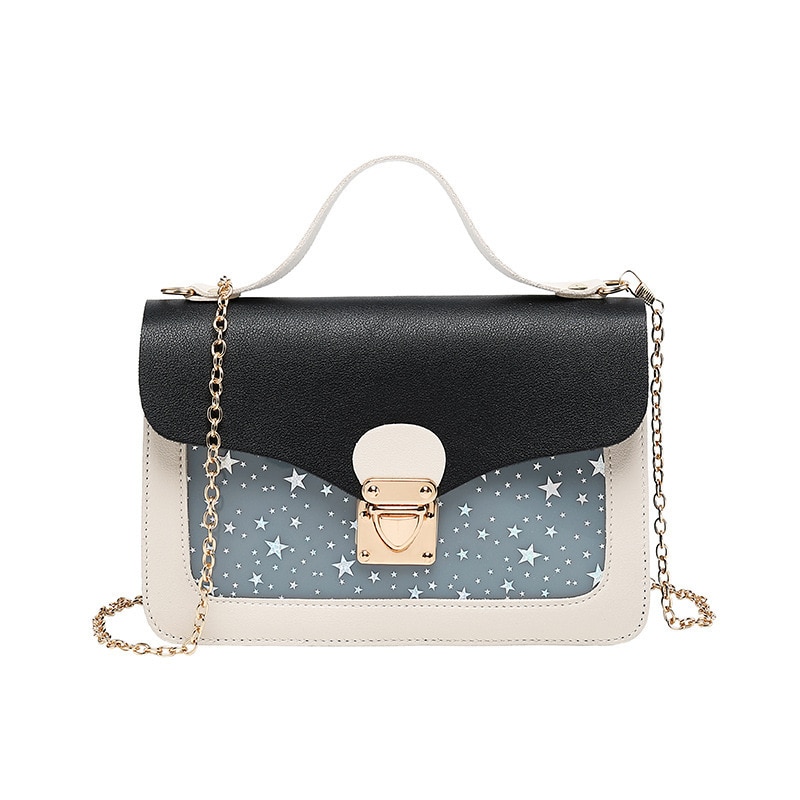 Women Mini Small Square Pack Shoulder Bag Fashion Star Sequin Designer Messenger Crossbody Bag Clutch Wallet Handbags