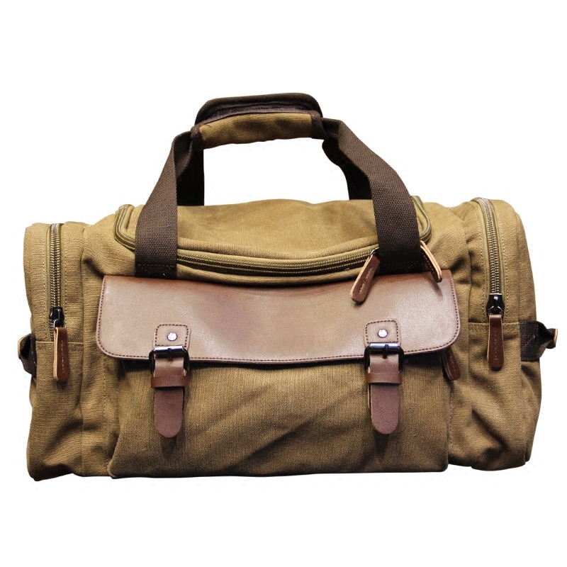 Men's Vintage Travel Bag Shoulder bag Large Capacity Canvas Totes Portable Luggage Daily Handbags Bolsa duffle Bag