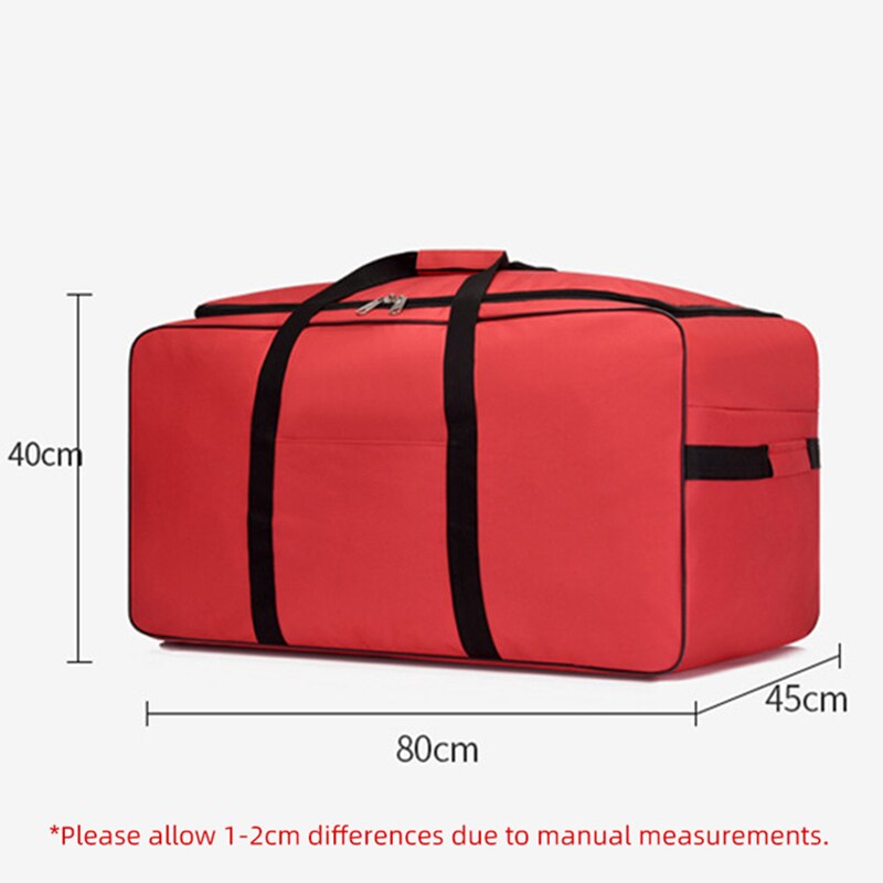 Foldable Wheeled Travel Bag: Universal Overnight Duffle, Multifunction Handbag, Traveling Luggage Suitcase