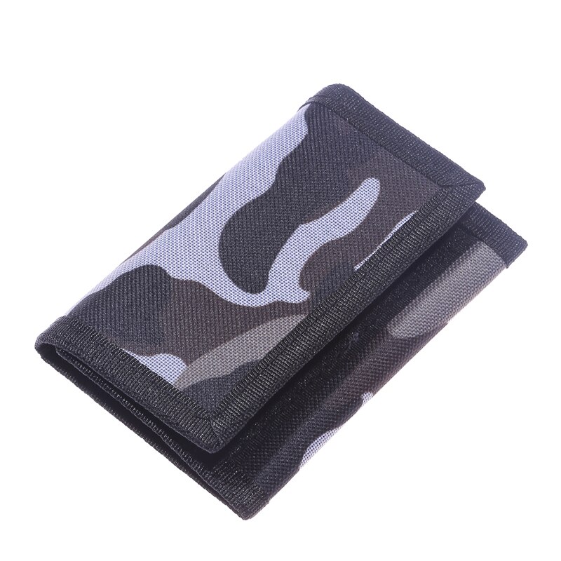 Trifold Casual Wallet for Men Women Young Novelty Money Bag Purse Zipped Coin ID Card Holder Pocket Kids